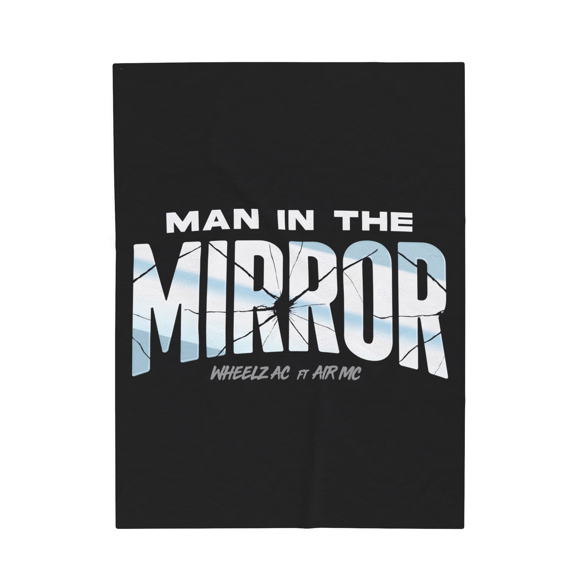 Man in the Mirror Plush Blanket
